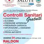 Prevenzione gratis a Raldon con la Croce Rossa